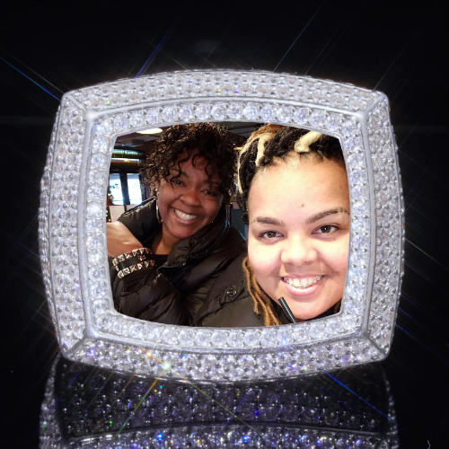 3D CUSTOM PICTURE ICED RING