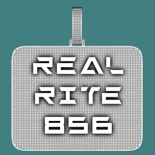 CUSTOM LETTER NECKLACE 3D BIG SQUARE