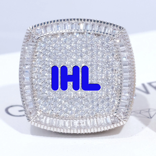 CUSTOM LETTER 3D ICED RING