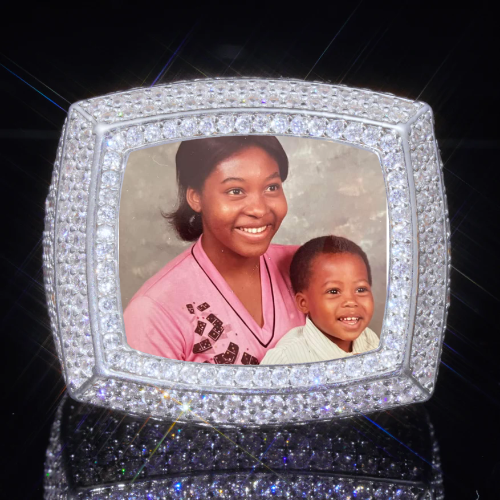 3D CUSTOM PICTURE ICED RING