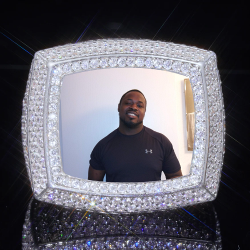 3D CUSTOM PICTURE ICED RING
