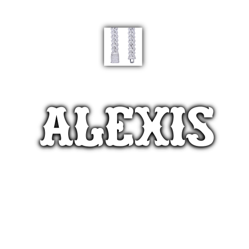 Custom Letters Freibeuter Font Necklace