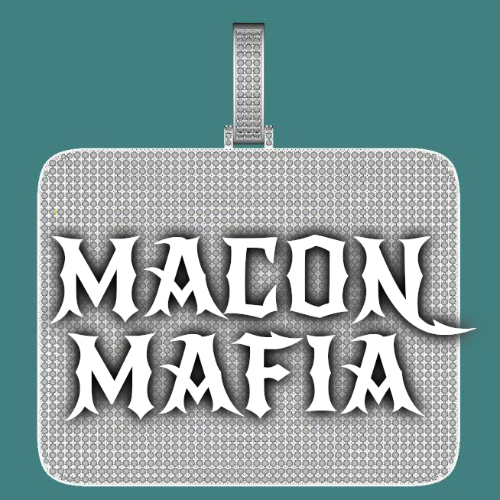 CUSTOM LETTER NECKLACE 3D BIG SQUARE