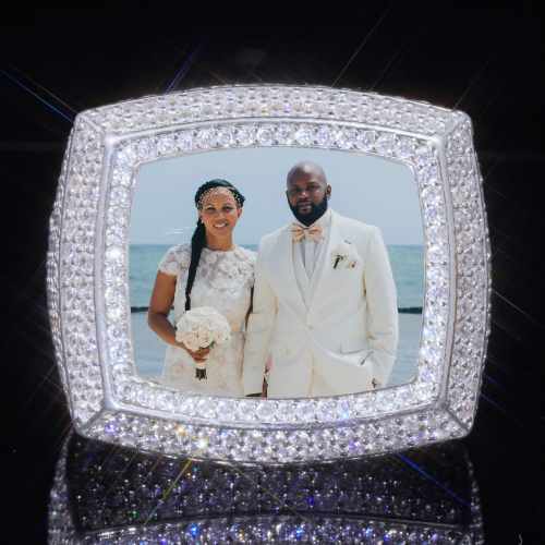 3D CUSTOM PICTURE ICED RING