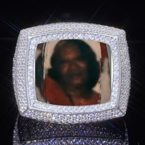 3D CUSTOM PICTURE ICED RING