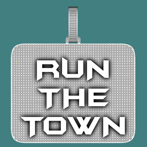 CUSTOM LETTER NECKLACE 3D BIG SQUARE