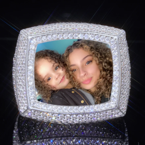 3D CUSTOM PICTURE ICED RING