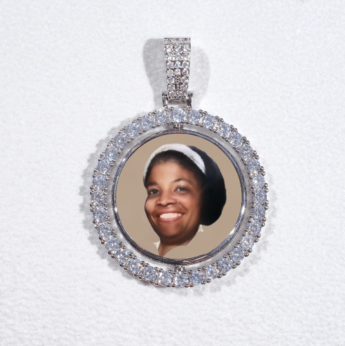 3D Spinning 2-Faced Custom Picture Pendant