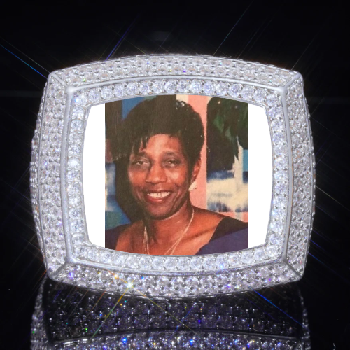3D CUSTOM PICTURE ICED RING