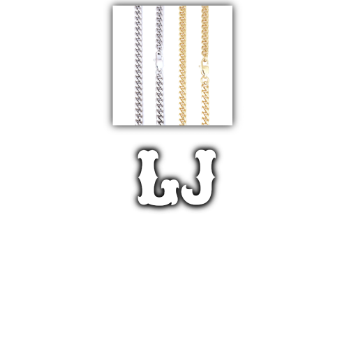 Custom Letters Freibeuter Font Necklace