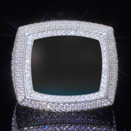 3D CUSTOM PICTURE ICED RING