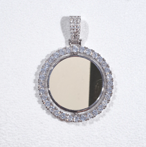 3D Spinning 2-Faced Custom Picture Pendant