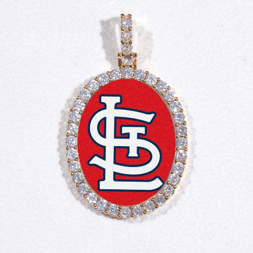 3D Oval Custom Picture Pendant