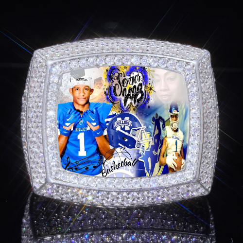3D CUSTOM PICTURE ICED RING