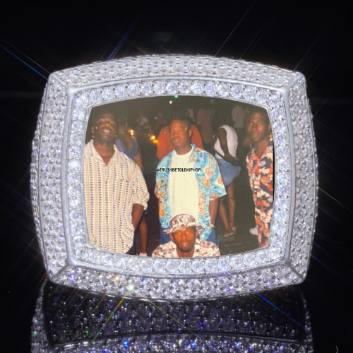 3D CUSTOM PICTURE ICED RING