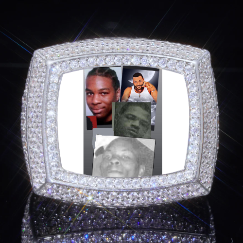 3D CUSTOM PICTURE ICED RING