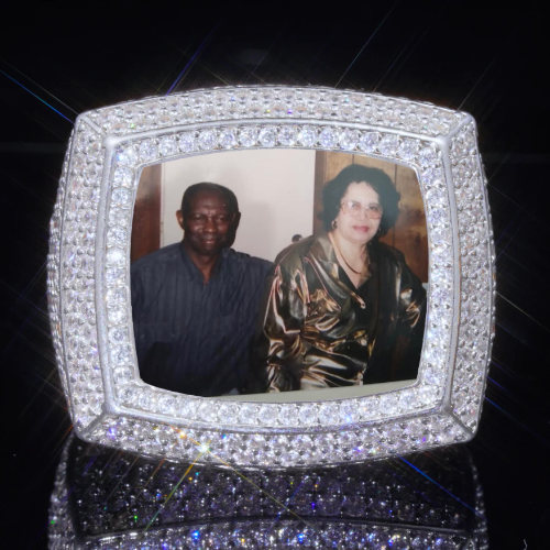 3D CUSTOM PICTURE ICED RING