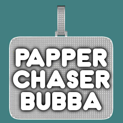 CUSTOM LETTER NECKLACE 3D BIG SQUARE