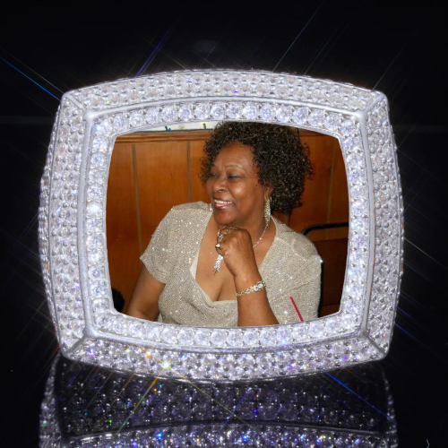 3D CUSTOM PICTURE ICED RING