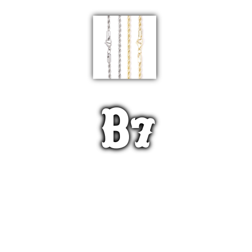 Custom Letters Freibeuter Font Necklace