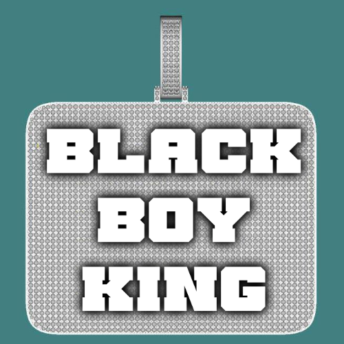 CUSTOM LETTER NECKLACE 3D BIG SQUARE