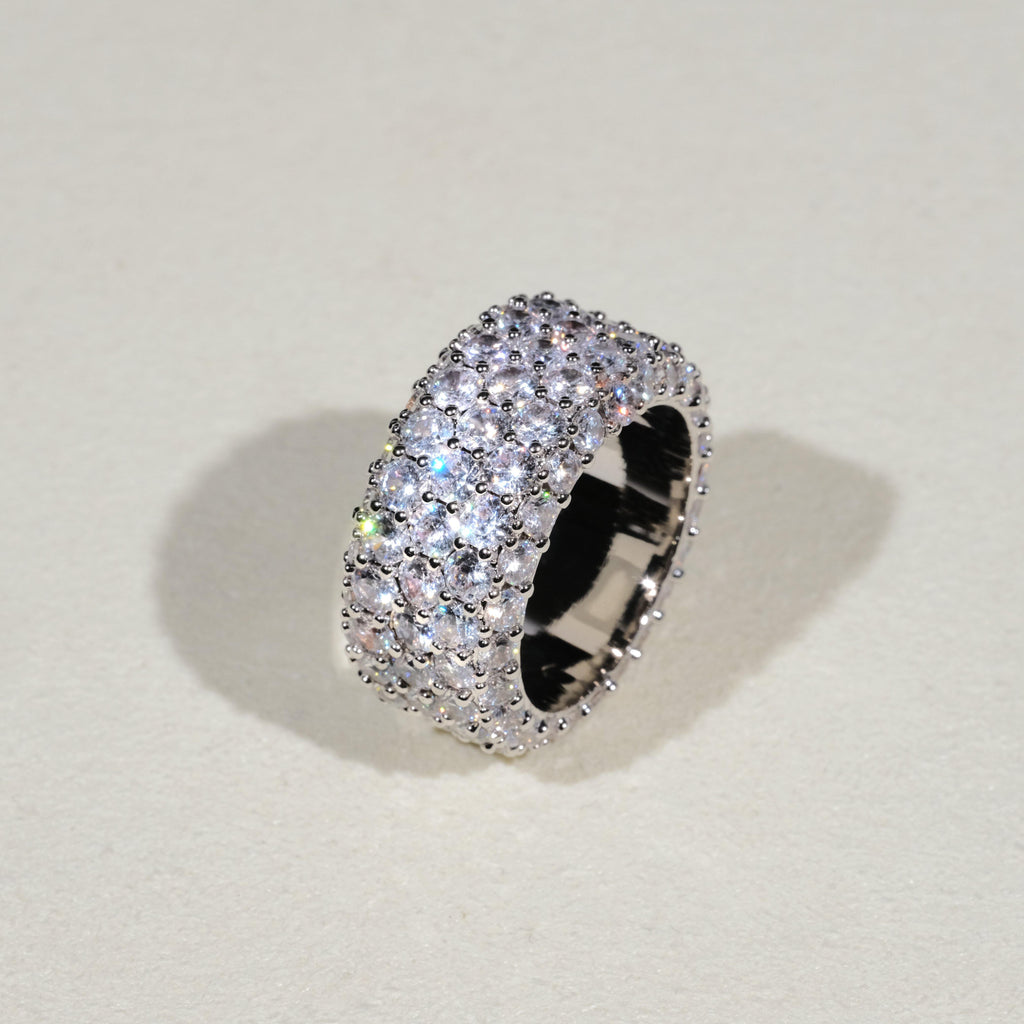 5 Row Eternity Ring - The GUU Shop