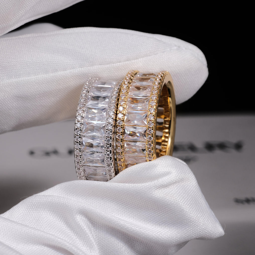 Baguette Eternity Ring - The GUU Shop