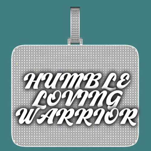 CUSTOM LETTER NECKLACE 3D BIG SQUARE