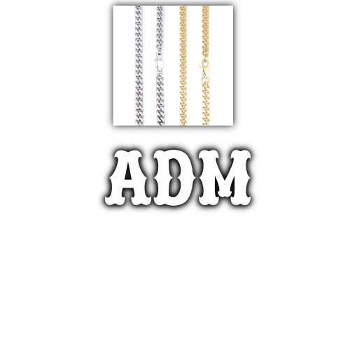 Custom Letters Freibeuter Font Necklace