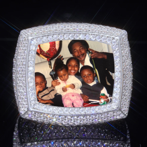 3D CUSTOM PICTURE ICED RING