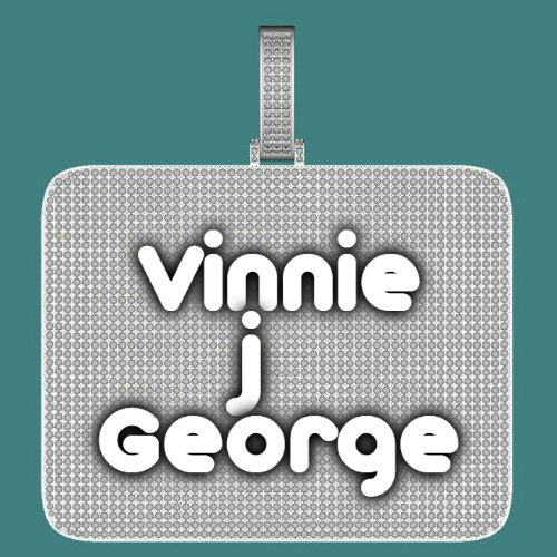 CUSTOM LETTER NECKLACE 3D BIG SQUARE