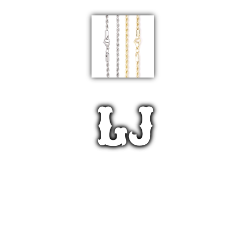 Custom Letters Freibeuter Font Necklace