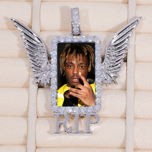 RIP WING 3D CUSTOM PICTURE PENDANT