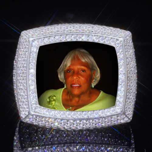 3D CUSTOM PICTURE ICED RING