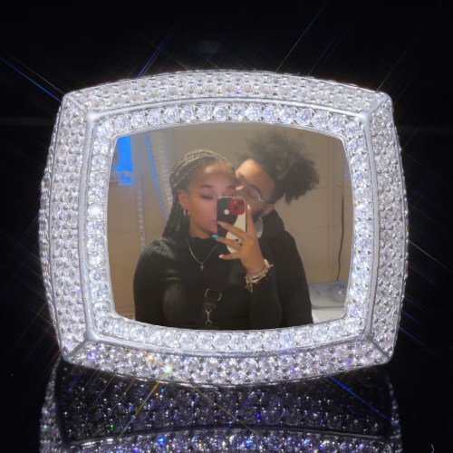 3D CUSTOM PICTURE ICED RING