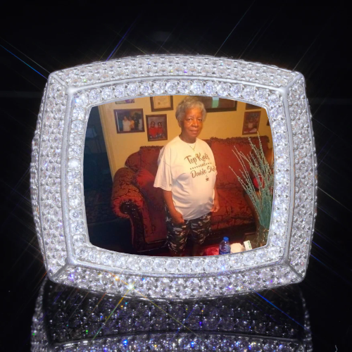 3D CUSTOM PICTURE ICED RING