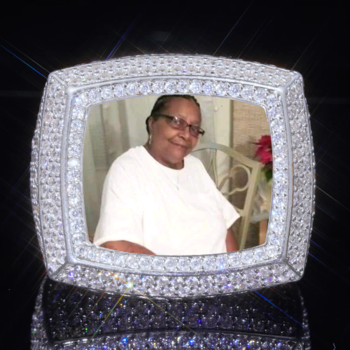 3D CUSTOM PICTURE ICED RING
