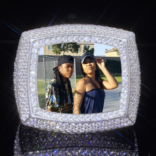 3D CUSTOM PICTURE ICED RING