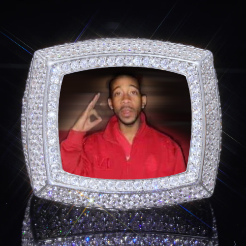 3D CUSTOM PICTURE ICED RING