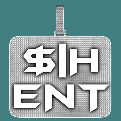 CUSTOM LETTER NECKLACE 3D BIG SQUARE