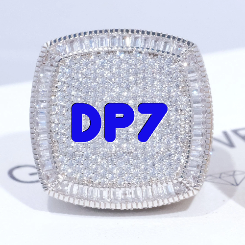 CUSTOM LETTER 3D ICED RING