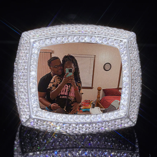 3D CUSTOM PICTURE ICED RING