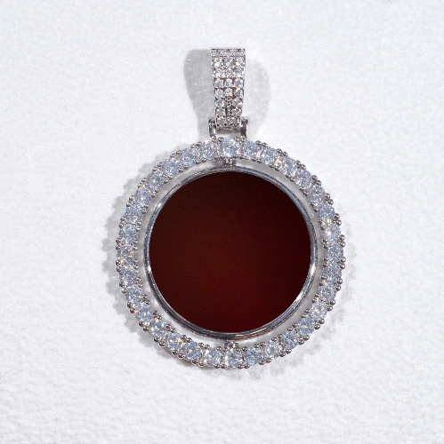 3D Spinning 2-Faced Custom Picture Pendant