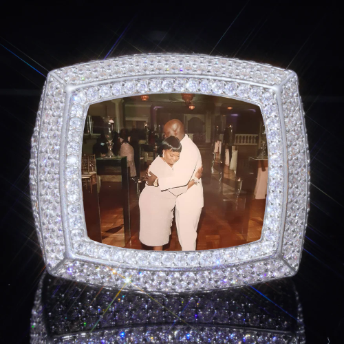 3D CUSTOM PICTURE ICED RING