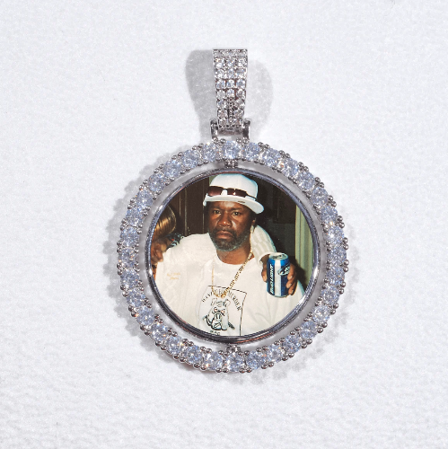 3D Spinning 2-Faced Custom Picture Pendant