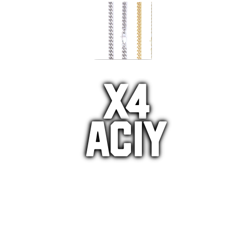 Custom Letters Baguette Two Layer Necklace