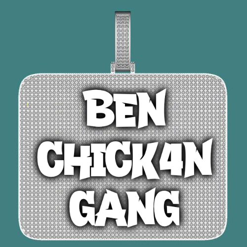 CUSTOM LETTER NECKLACE 3D BIG SQUARE