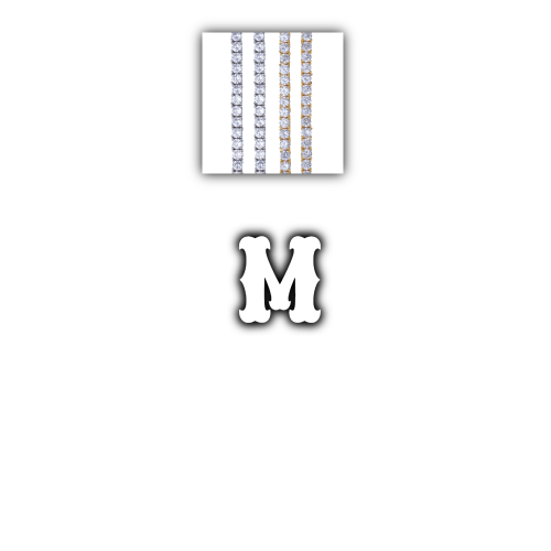 Custom Letters Freibeuter Font Necklace