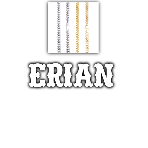 Custom Letters Freibeuter Font Necklace
