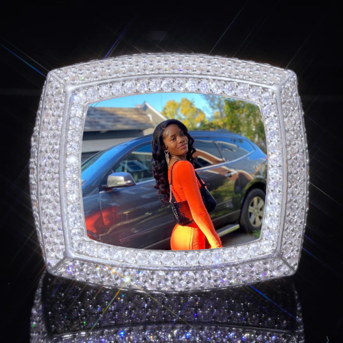3D CUSTOM PICTURE ICED RING